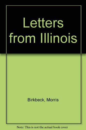 Stock image for Notes of a Journey in America and Letters from Illinois for sale by Better World Books