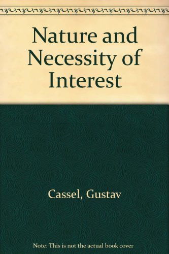 9780678008485: Nature and Necessity of Interest