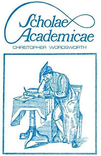 Stock image for Scholae academicae;: Some account of studies at the English Universities in the eighteenth century (Reprints of economic classics) for sale by HPB-Red