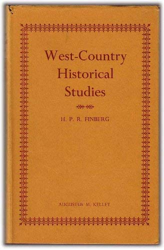 Beispielbild fr West-Country Historical Studies zum Verkauf von Better World Books