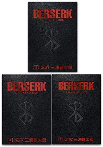 Beispielbild fr Berserk Deluxe Edition Series 3 Books Collection Set (Berserk Deluxe Volume 1, Berserk Deluxe Volume 2, Berserk Deluxe Volume 3) zum Verkauf von Books Unplugged