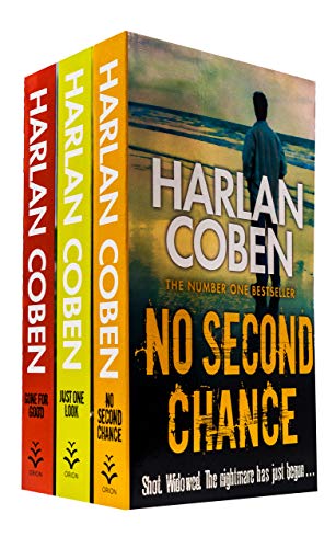 Imagen de archivo de Harlan Coben Collection 3 Books Set (No Second Chance, Gone for Good, Just One Look) a la venta por Blindpig Books