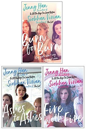 Stock image for The Burn for Burn Trilogy 3 Books Collection Set by Jenny Han and Siobhan Vivian (Burn for Burn, Ashes to Ashes, Fire with Fire) for sale by GF Books, Inc.