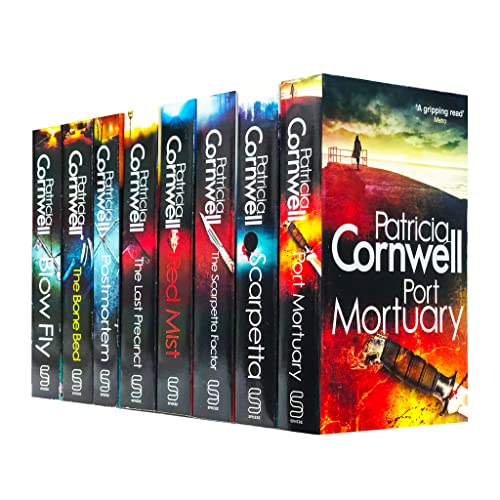 Stock image for Kay Scarpetta Series 8 Books Collection Set by Patricia Cornwell (Scarpetta, The Scarpetta Factor, Red Mist, The Last Precinct, Postmortem, Port Mortuary, The Bone Bed, Blow Fly) for sale by Vive Liber Books