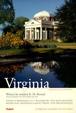 Imagen de archivo de Compass American Guides: Virginia, 3rd Edition (Full-color Travel Guide) a la venta por More Than Words