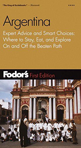 9780679004585: Argentina: Expert Advice and Smart Choices - Where to Stay, Eat and Explore on and Off the Beaten Track (Gold Guides) [Idioma Ingls]