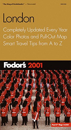 Beispielbild fr London 2001 : Completely Updated Every Year, Color Photos and Pull-Out Map, Smart Travel Tips from A to Z zum Verkauf von Better World Books