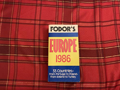 Beispielbild fr Fodor's Europe 1986 zum Verkauf von Top Notch Books