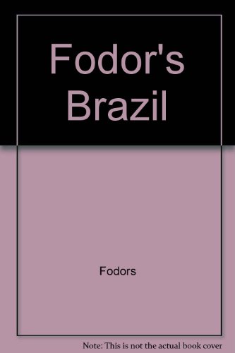 9780679014744: Fodors-Brazil '88