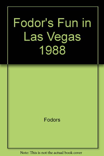 Beispielbild fr Fodors-Fun Las Vegas88 zum Verkauf von dsmbooks
