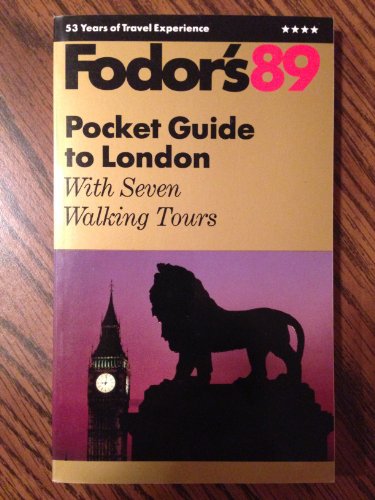Stock image for London Guide 1989 for sale by Anderson Book