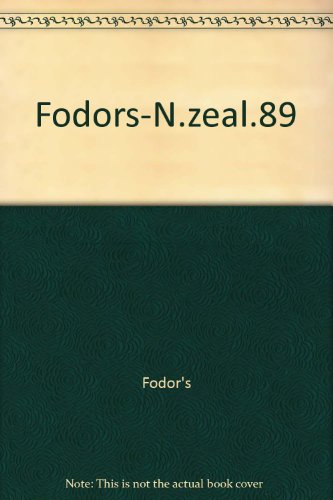 Beispielbild fr FODORS-N.ZEAL.89 (New Zealand) zum Verkauf von medimops