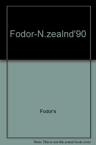 Fodor-N.zealnd'90 (9780679018025) by Fodor's