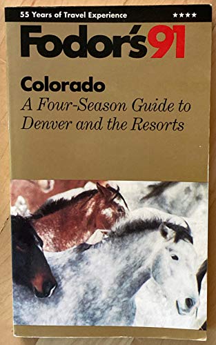 Imagen de archivo de Fodor's Colorado a la venta por Top Notch Books