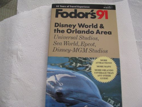 Imagen de archivo de Walt Disney World and the Orlando Area 1991 a la venta por AwesomeBooks