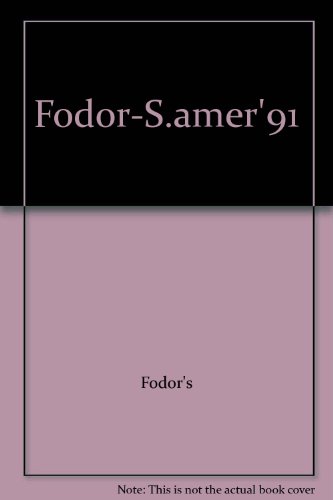 9780679019657: FODOR-S.AMER'91