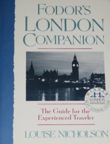 Beispielbild fr Fodor's London Companion: The Guide for the Experienced Traveler zum Verkauf von Wonder Book