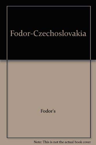 9780679021827: Fodor-Czechoslovakia
