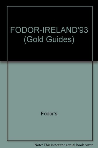Stock image for FODOR-IRELAND'93 (Gold Guides) for sale by Hastings of Coral Springs