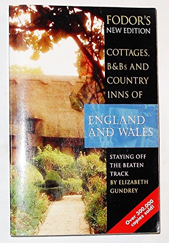 Stock image for Cottages, B&bs and Country Inns of England and Wales for sale by ThriftBooks-Atlanta