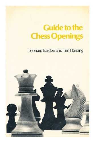 Stock image for Guide to the Chess Openings for sale by Wm Burgett Bks and Collectibles