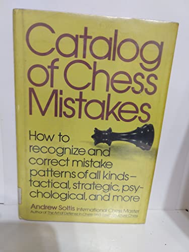 Beispielbild fr Catalog of Chess Mistakes zum Verkauf von ThriftBooks-Atlanta