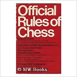 Beispielbild fr Official rules of chess zum Verkauf von Wonder Book