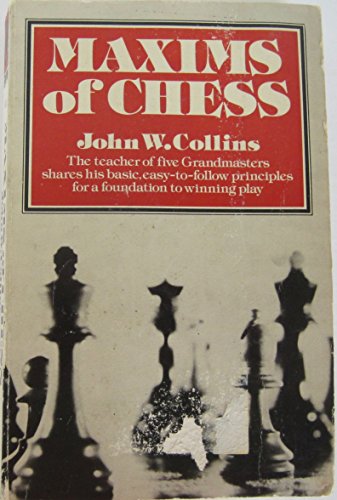 Beispielbild fr Maxims of Chess zum Verkauf von Better World Books