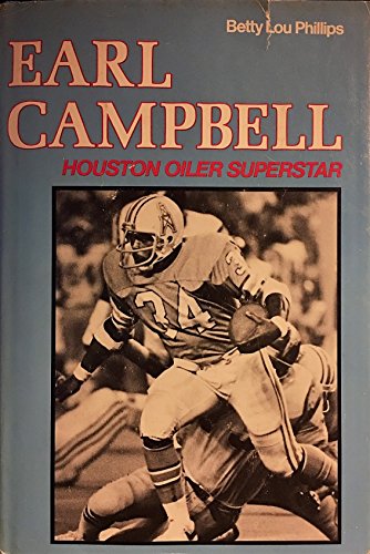 Stock image for Earl Campbell: Houston Oiler Superstar for sale by Front Cover Books