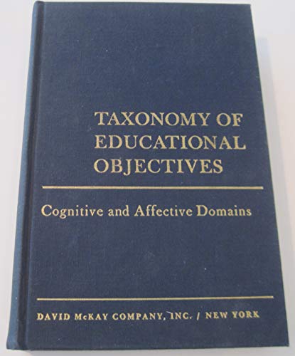 9780679302117: Taxonomy of Educational Objectives: The Classification of Educational Goals.