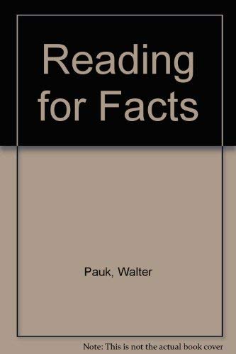 Reading for Facts (9780679302438) by Pauk, Walter