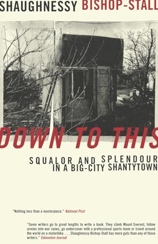 Stock image for Down to This: Squalor and Splendour in a Big-City Shantytown for sale by Books of the Smoky Mountains