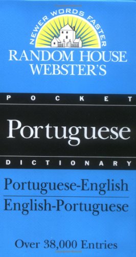 Stock image for Random House Webster's Pocket Portuguese Dictionary for sale by Jenson Books Inc