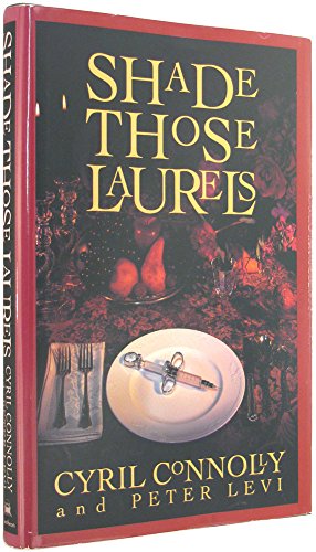 Beispielbild fr Shade Those Laurels (Mint First Edition) zum Verkauf von Dan Pope Books