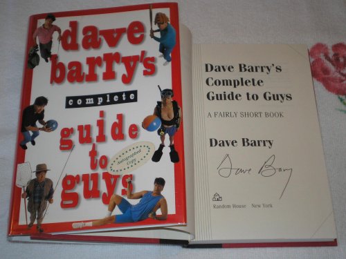 Stock image for Dave Barry's Complete Guide to Guys: A Fairly Short Book for sale by SecondSale