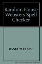 Stock image for Random House Webster's Spell Checker for sale by Ergodebooks