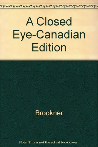 9780679415954: A Closed Eye-Canadian Edition