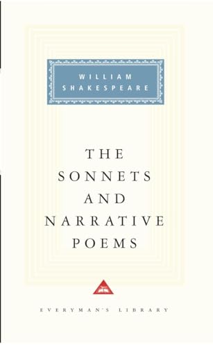 9780679417415: The Sonnets and Narrative Poems of William Shakespeare: Introduction by Helen Vendler (Everyman's Library Classics Series)