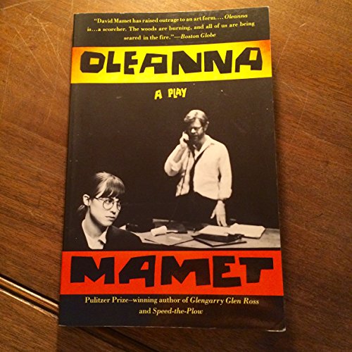 Beispielbild fr OLEANNA: A Play zum Verkauf von Front Cover Books