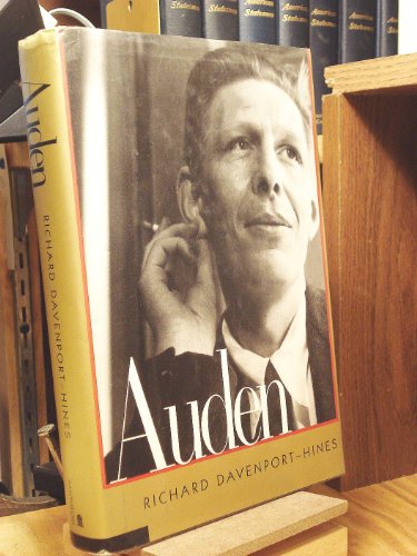 Stock image for Auden for sale by Better World Books