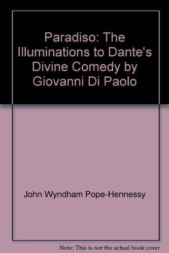 Beispielbild fr Paradiso: The Illuminations to Dante's Divine Comedy by Giovanni Di Paolo zum Verkauf von ThriftBooks-Dallas