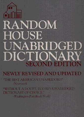 Stock image for Random House Unabridged Dictionary for sale by Books of the Smoky Mountains