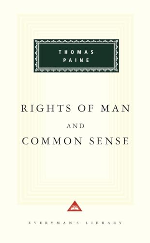 Imagen de archivo de Rights of Man and Common Sense (Everyman's Library) a la venta por HPB-Ruby