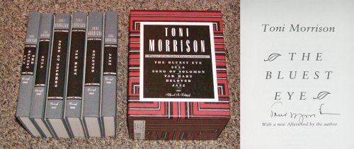 Beispielbild fr The Collected Novels of Toni Morrison: The Bluest Eye; Sula; Song Of Solomon; Tar Baby; Jazz; Beloved (Six Volume Set in Publisher's Slipcase) zum Verkauf von COLLINS BOOKS
