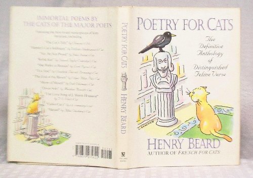 Imagen de archivo de Poetry for Cats: The Definitive Anthology of Distinguished Feline Verse a la venta por SecondSale