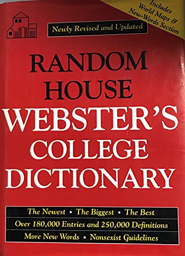 Beispielbild fr Random House Webster's College Dictionary: 1996 Graduation Promotion zum Verkauf von HPB-Diamond