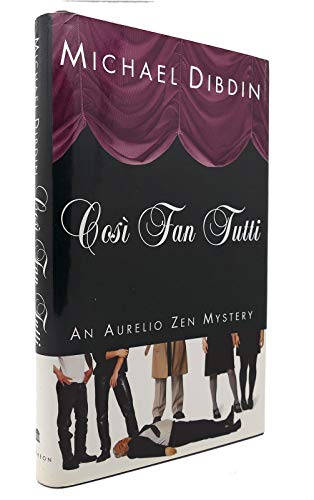 Stock image for Cosi Fan Tutti: An Aurelio Zen Mystery for sale by Your Online Bookstore