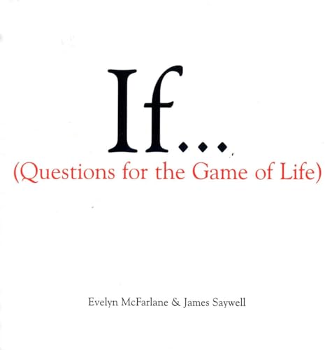 Beispielbild fr If. (Questions For The Game of Life) zum Verkauf von Your Online Bookstore