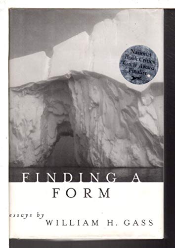 Finding a Form: Essays