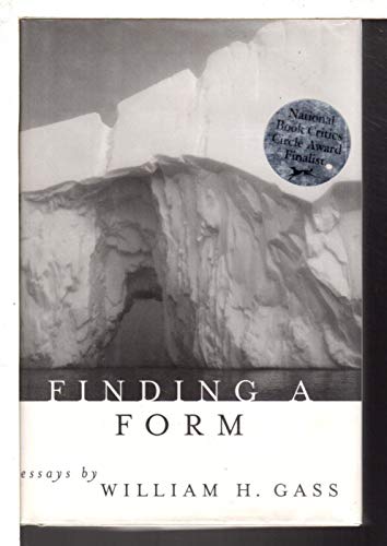 9780679446620: Finding a Form: Essays
